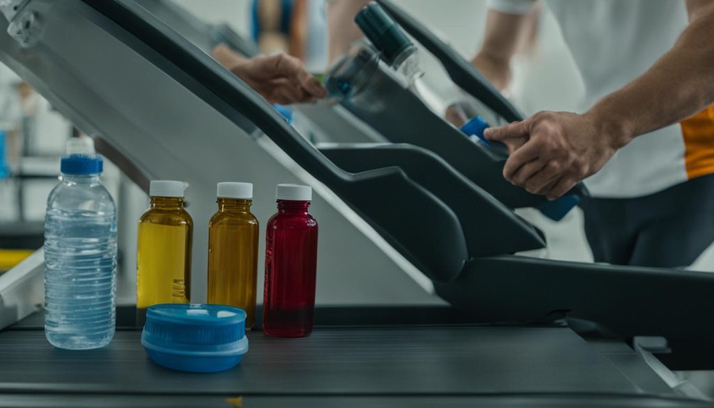 exercise and drug test